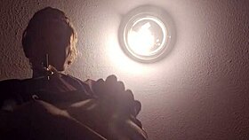 I stood up and he sucked my dick eagerly