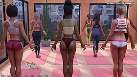 So, step mom in this game flaunts hot tits and perfect body. It’s pure eye candy!