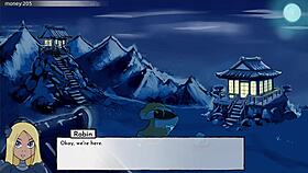 18titans episode 54 features terra in an anime dating game