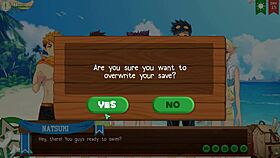 Camp buddy starts the beach episode with yoichi's route part nine