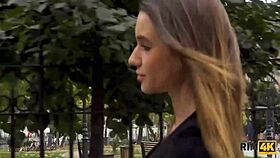 Rim4k Sexy Bombshell Teases Relaxed Man's Anus With Tongue