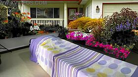 Watch me take care of my big cock with gaping pussy instructions, shaved and ready for outdoor voyeur fun?