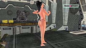 cute indian bhabhi poses sexily and masturbates with banana 🍌