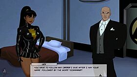 Playing with miss martian in dc comics 😏