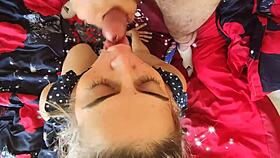 i suck dick after my period ends in horny couple fun