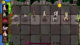 Monster girl played in hentai