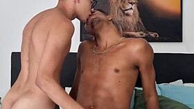 Did This Twink Study or Just Take Black Cock in Ass?