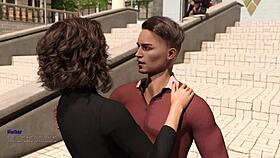 Taboo university hentai with big tits redhead in POV 3D cartoon