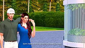 Naughty bride swings into seduction at wedding in 3D hentai preview 😏