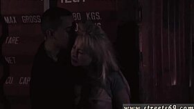 Girl guides old man and teen in a structured activity session