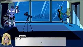 18titans episode 54 features terra in an anime dating game