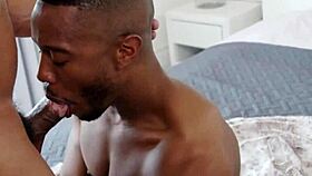 ebony dudes dillon diaz and jake waters share an intimate moment