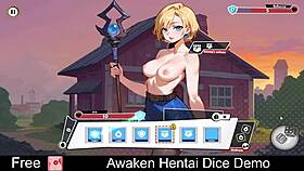 Exploring the awaken hentai dice demo in a casual game session.