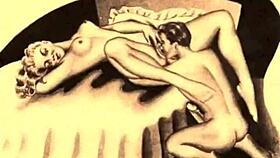 Wow, Vintage Erotic Anime Drawings Explode with Passion!