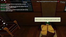 Dracos Bizarre Blacking Intense Sex