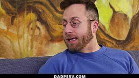 Stepson threatens stepdad about revealing his gay status to stepmom in a tense family drama.