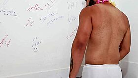 Big Cock Fun In The Bathroom?