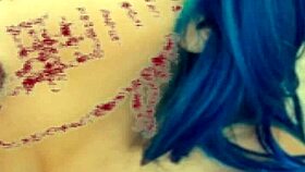 milf blowjob on dark big dick hentai drawing, intriguing contrast