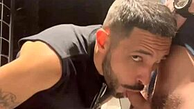 Gay Handjob In Bathroom Pool