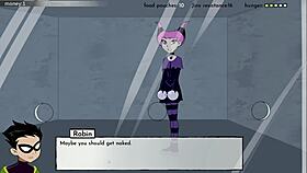 teen 18+ blackfire gets drenched in cum during wild 18titans game.