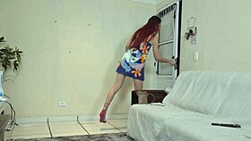 I received the delivery guy and during our fuck, he pulled off the condom to cum deep in my ass.