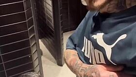 Gay Handjob In Bathroom Pool