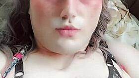 Blue dress crossdresser, are you ready for this sexy sissy?