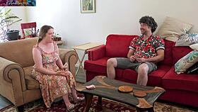 Stepmom's Bet Might Lead to Taboo Creampie Regret?