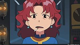 Fallout game hentai porn sex parody with blowjob and riding.