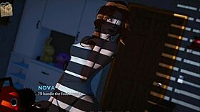 in eternum 210, the curvy anime girl with huge tits begs, 'fuck me harder!'