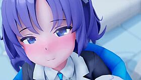 i'm seein yuka with her teacher doin some crazy stuff