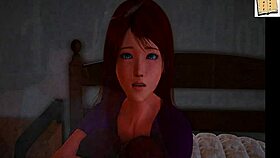 Bold Cartoon Anime With Small Tits In New Family