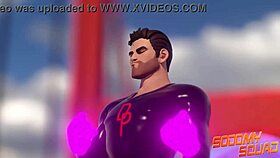 What’s hotter than gay heroes in a wild hentai group, sucking and drilling monster cocks?