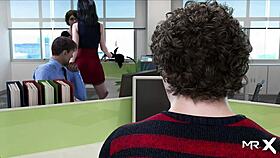 Fashionbusiness episode 2 scene 35 where a girl shows her breasts to another.