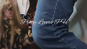 Asian couple's intimate moment in public mall fire exit, almost CAUGHT