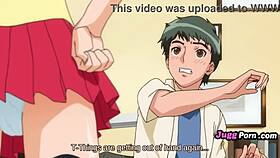 Petite stepsister masturbates her tight pussy - uncensored hentai