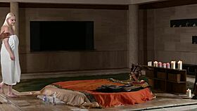 Free Scene - Sandra Sweet Enjoys Interracial DP by Stud Massage Therapists GP2583