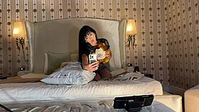 hot latina photoshoot turns into porn casting