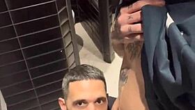 Gay Handjob In Bathroom Pool