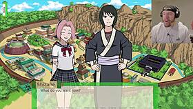 I defeated tsunade and she gives blowjob in doggystyle threesome