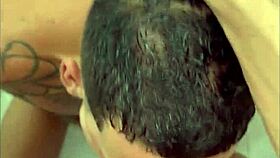 Skinny tasty young gay gets handjob and assfucking