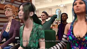 Taboo University Infiltrates Self-Help Group with Huge Tits and Cum