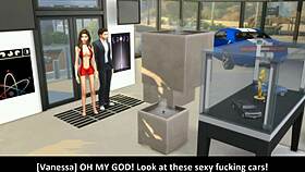 feeling so torn over the girl next door in chapter 8, spoiling her rotten in sims 4.