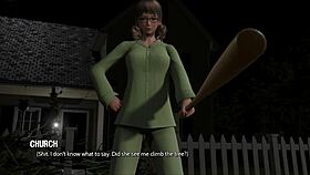 Mature curvy 3D cartoon character plays ripples full gameplay part 4