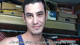 Latino cock employer offers cash for sneaky public blowjobs, interested?