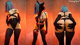 Tied Submissive Girl Creampied In BDSM!