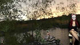 Shadows 22 mermaid deepthroats big tits in costume