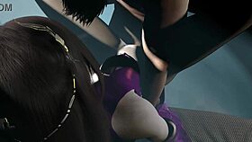 Bedroom Service Scene