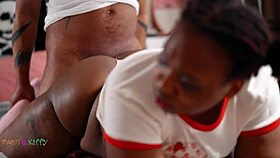 ebony amateur kittylove railed from behind, wet pussy muff diving deepthroat homemade