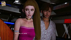 in eternum 210, the curvy anime girl with huge tits begs, 'fuck me harder!'